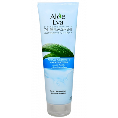EVA COSMETICS — ALOE EVA STRENGTHENING HAIR OIL REPLACEMENT WITH ALOE VERA & YOGHURT PROTEINS 250 ML